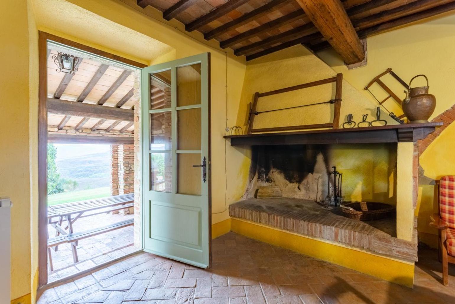 Villa Podere Belvedere Сиена Экстерьер фото