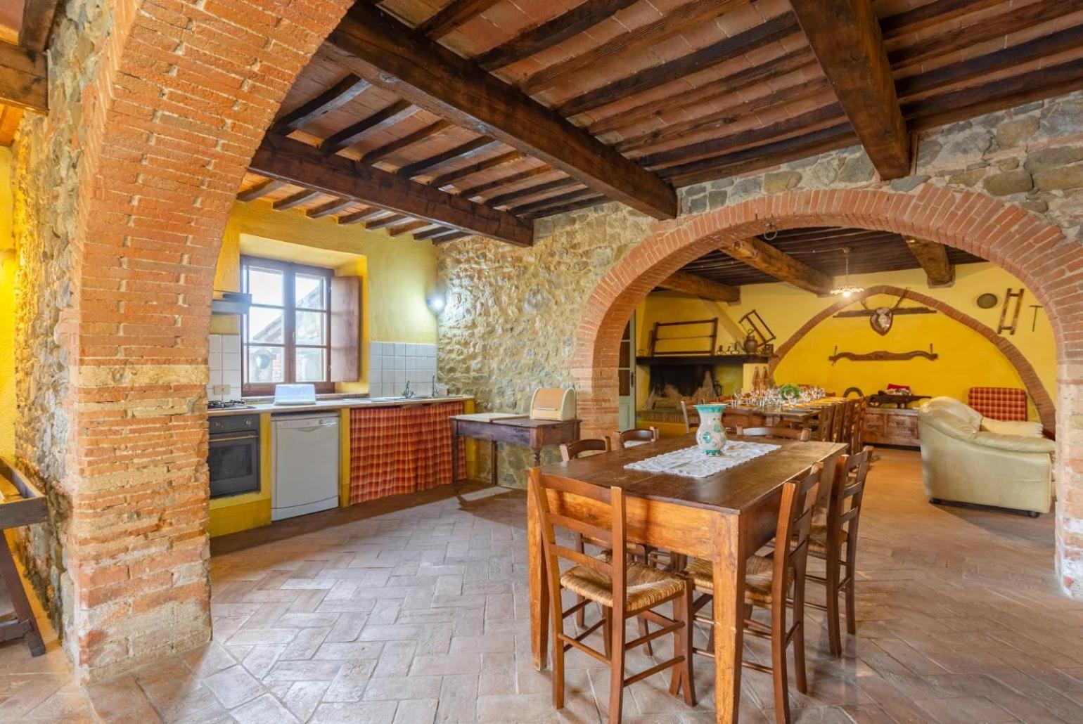 Villa Podere Belvedere Сиена Экстерьер фото