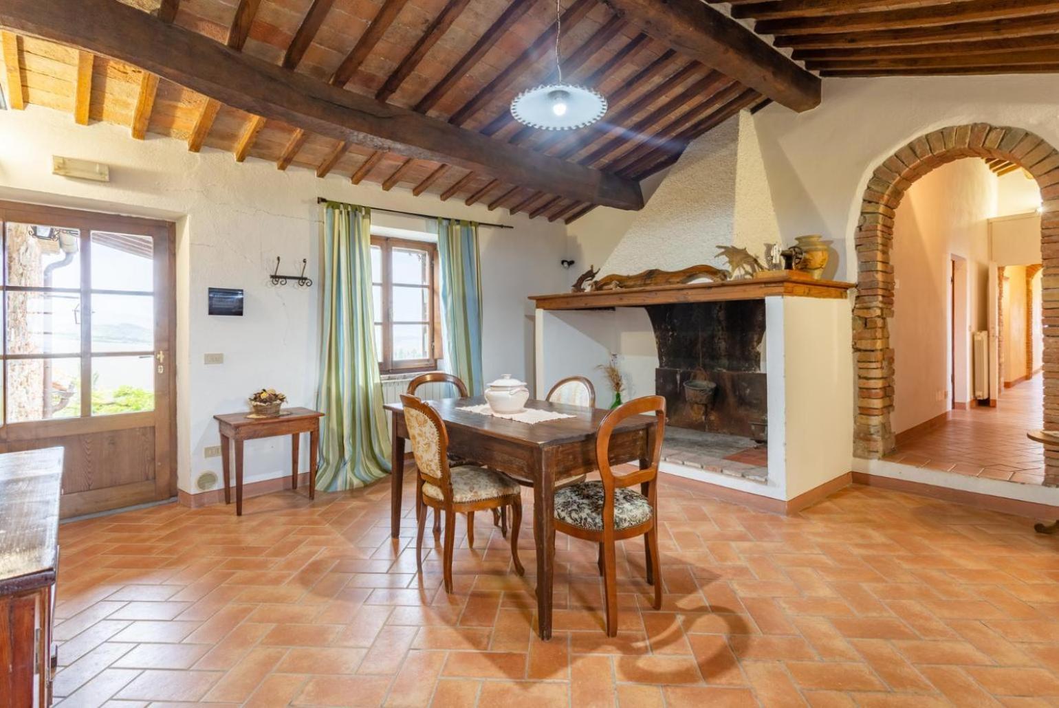 Villa Podere Belvedere Сиена Экстерьер фото