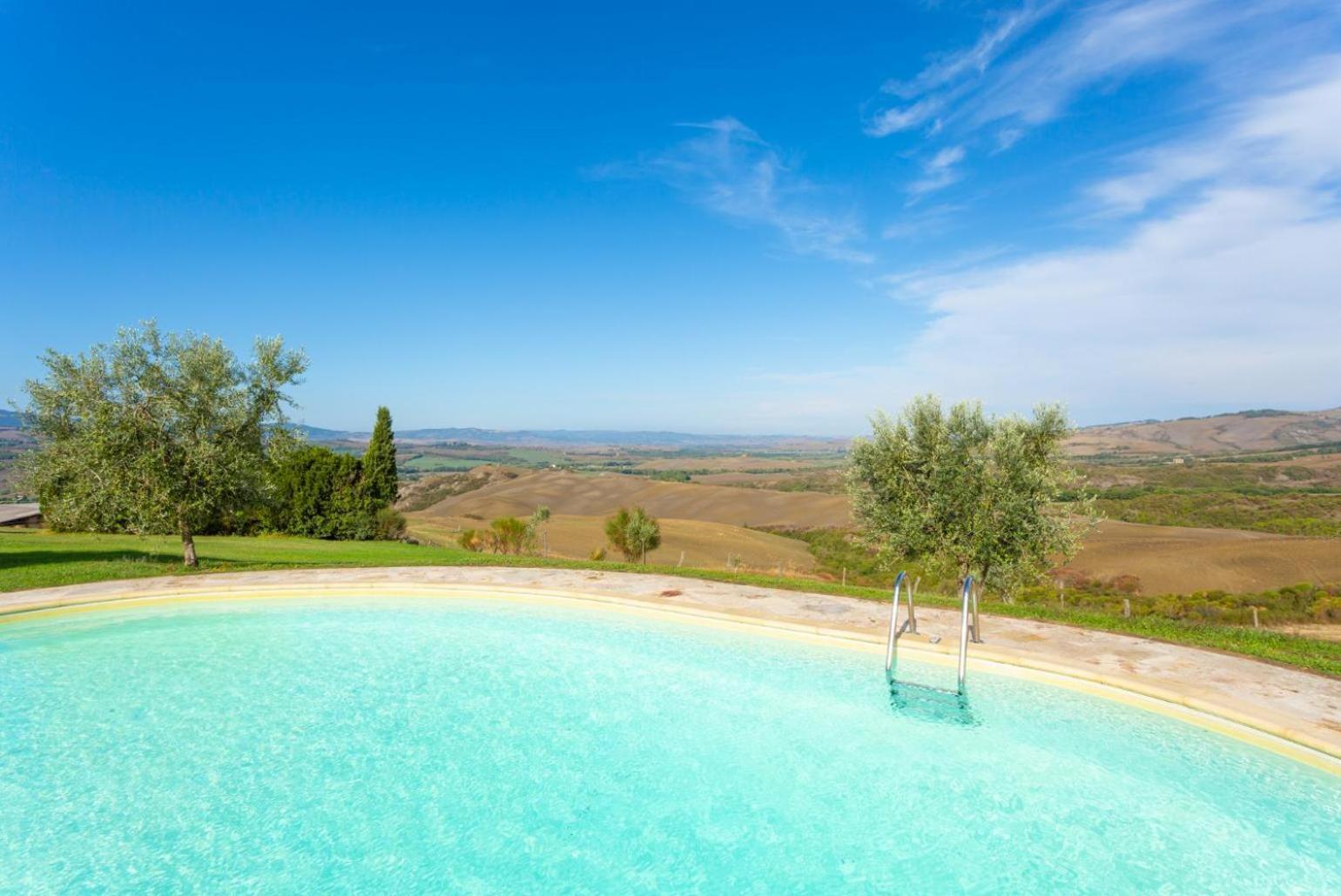 Villa Podere Belvedere Сиена Экстерьер фото